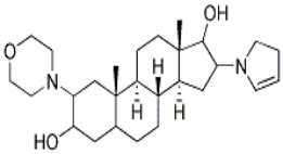 2-(4-吗啉基)-16-(1-吡咯基)-雄甾-3,17-二醇（ＬＫ-７）