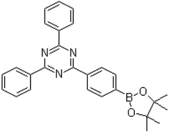 2,4-二苯基-6-[4-(4,4,5,5-四甲基-1,3,2-二氧杂环戊硼烷-2-基)苯基]-1,3,5-三嗪