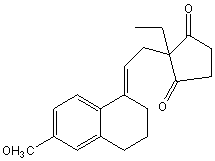 3-甲氧基-13β-乙基-18-去甲基-8,14-开环-1,3,5(10),9(11)-雌甾四烯-14,17-二酮